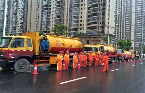 休宁市政管道清淤